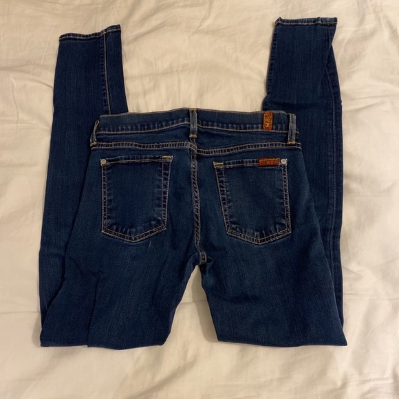 7 for all mankind skinny jeans - Picture 2 of 3
